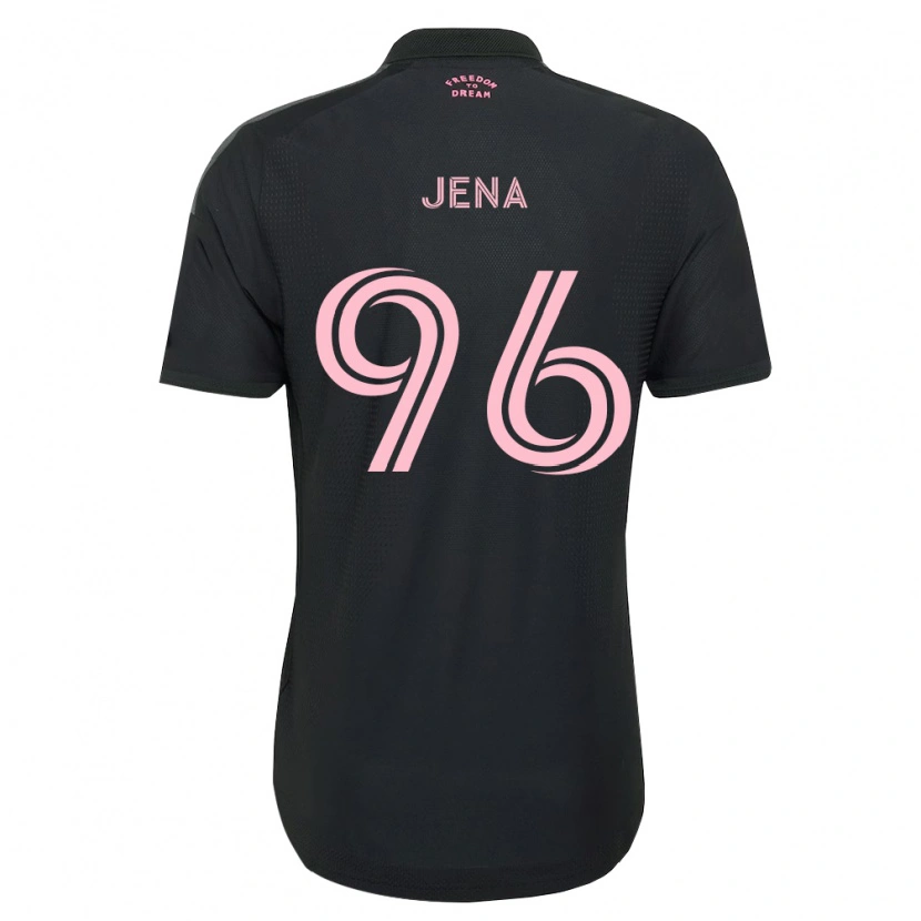 Danxen Mænd Nessim Jena #96 Pink Sort Hvid Udebane Spillertrøjer 2026/27 Trøje T-Shirt