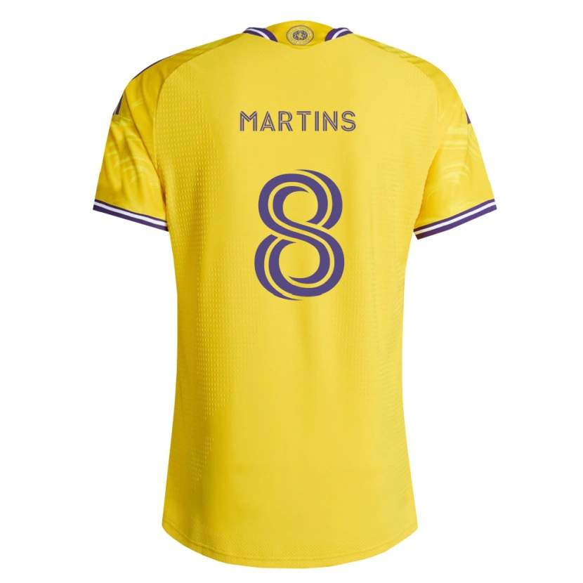 Danxen Mænd Felipe Martins #8 Gul Lilla Udebane Spillertrøjer 2026/27 Trøje T-Shirt