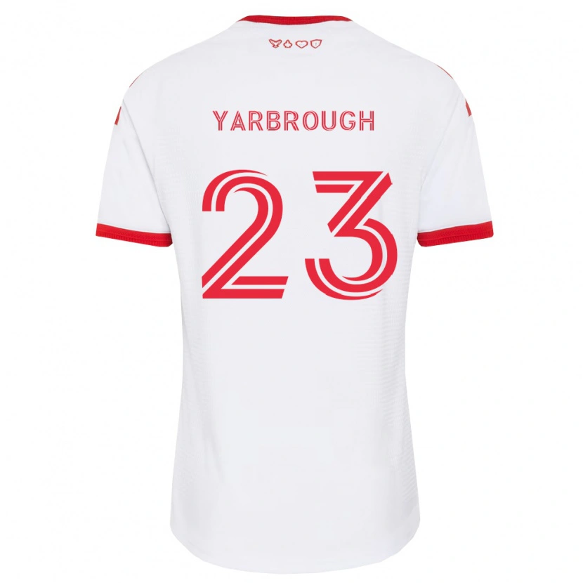 Danxen Mænd William Yarbrough #23 Hvid Rød Sort Udebane Spillertrøjer 2026/27 Trøje T-Shirt
