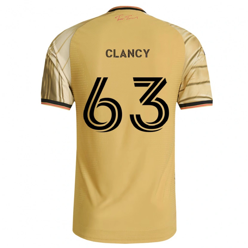 Danxen Mænd Trip Clancy #63 Brun Gul Sort Udebane Spillertrøjer 2026/27 Trøje T-Shirt