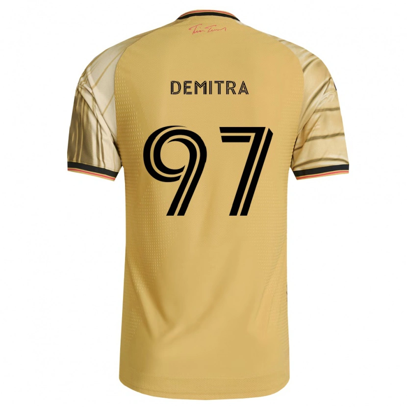 Danxen Mænd Lucas Demitra #97 Brun Gul Sort Udebane Spillertrøjer 2026/27 Trøje T-Shirt