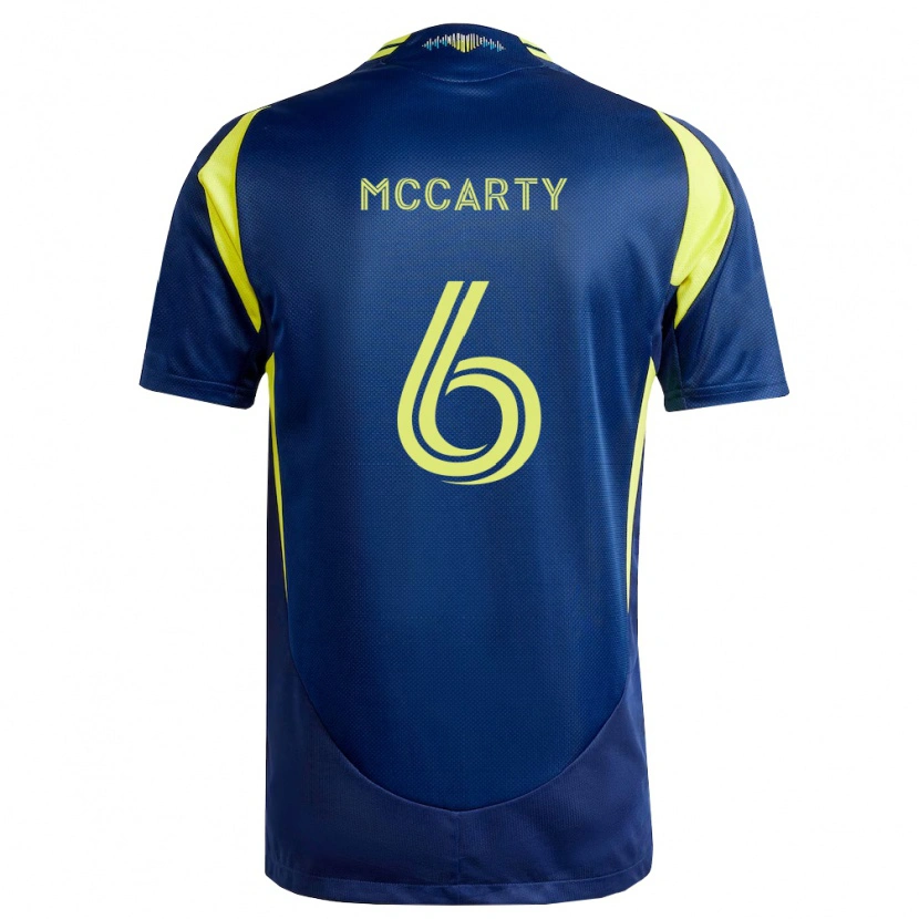 Danxen Mænd Dax Mccarty #6 Gul Marineblå Udebane Spillertrøjer 2026/27 Trøje T-Shirt