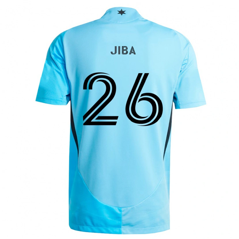 Danxen Mænd Ryen Jiba #26 Lyseblå Sort Udebane Spillertrøjer 2026/27 Trøje T-Shirt