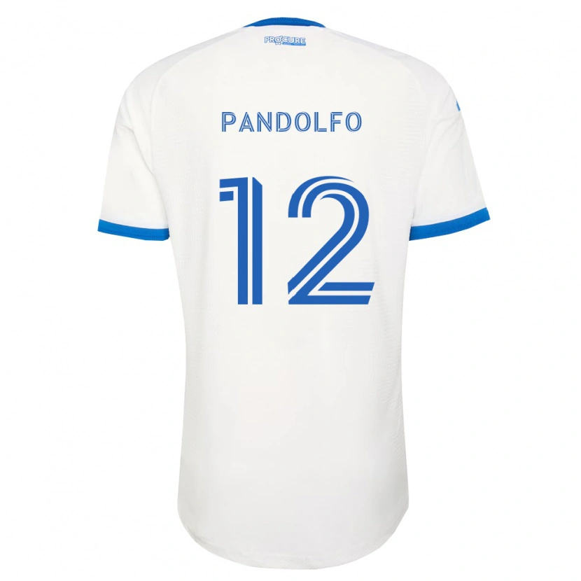 Danxen Mænd Gabriel Pandolfo #12 Himmelblå Hvid Udebane Spillertrøjer 2026/27 Trøje T-Shirt