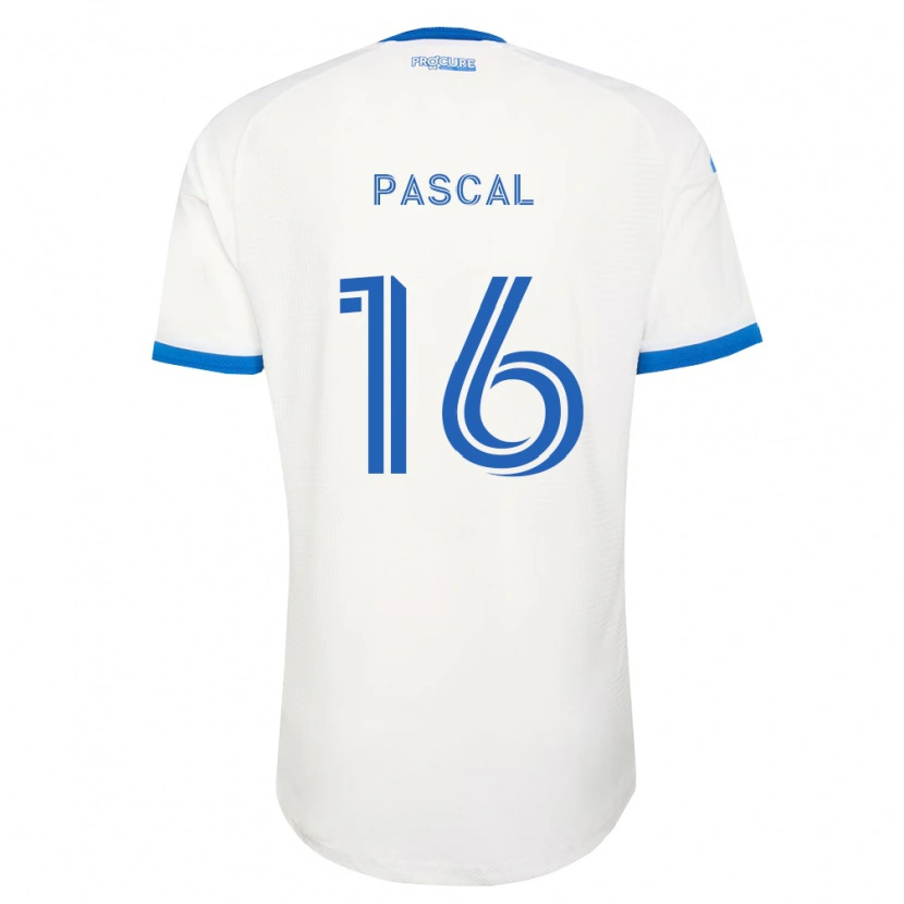 Danxen Mænd Raphael Pascal #16 Himmelblå Hvid Udebane Spillertrøjer 2026/27 Trøje T-Shirt