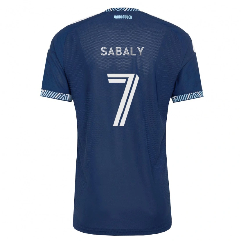 Danxen Mænd Cheikh Sabaly #7 Dyb Blå Hvid Udebane Spillertrøjer 2026/27 Trøje T-Shirt