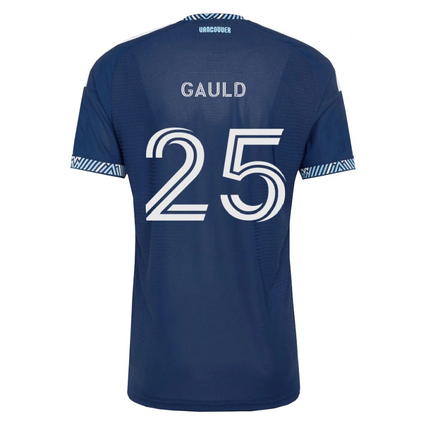 Danxen Mænd Ryan Gauld #25 Dyb Blå Hvid Udebane Spillertrøjer 2026/27 Trøje T-Shirt