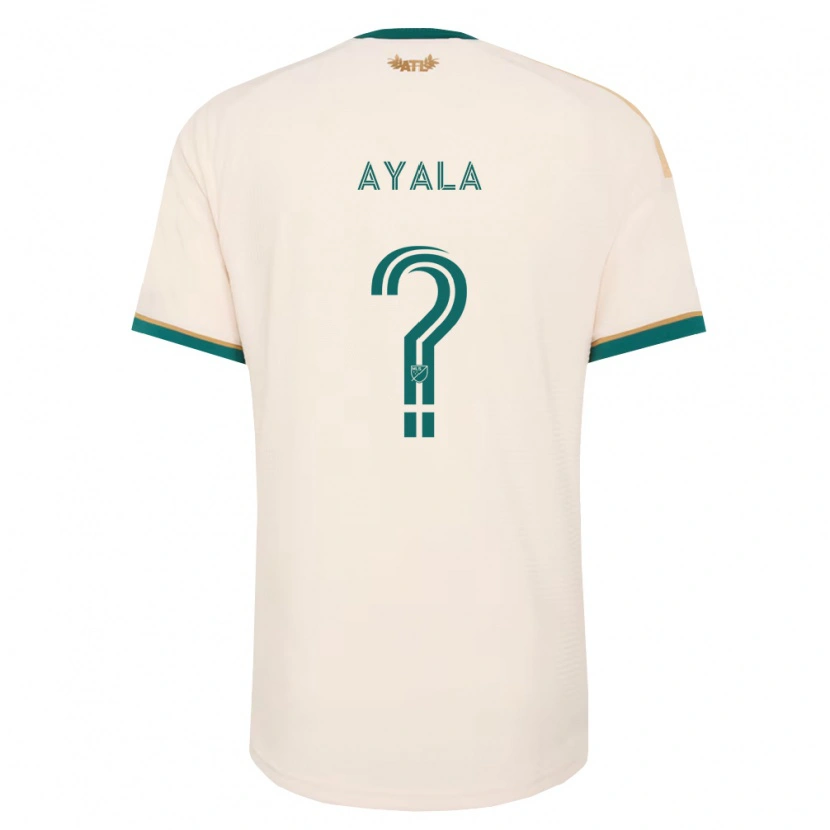 Danxen Mænd Josué Ayala #0 Champagnegul Grøn Udebane Spillertrøjer 2026/27 Trøje T-Shirt