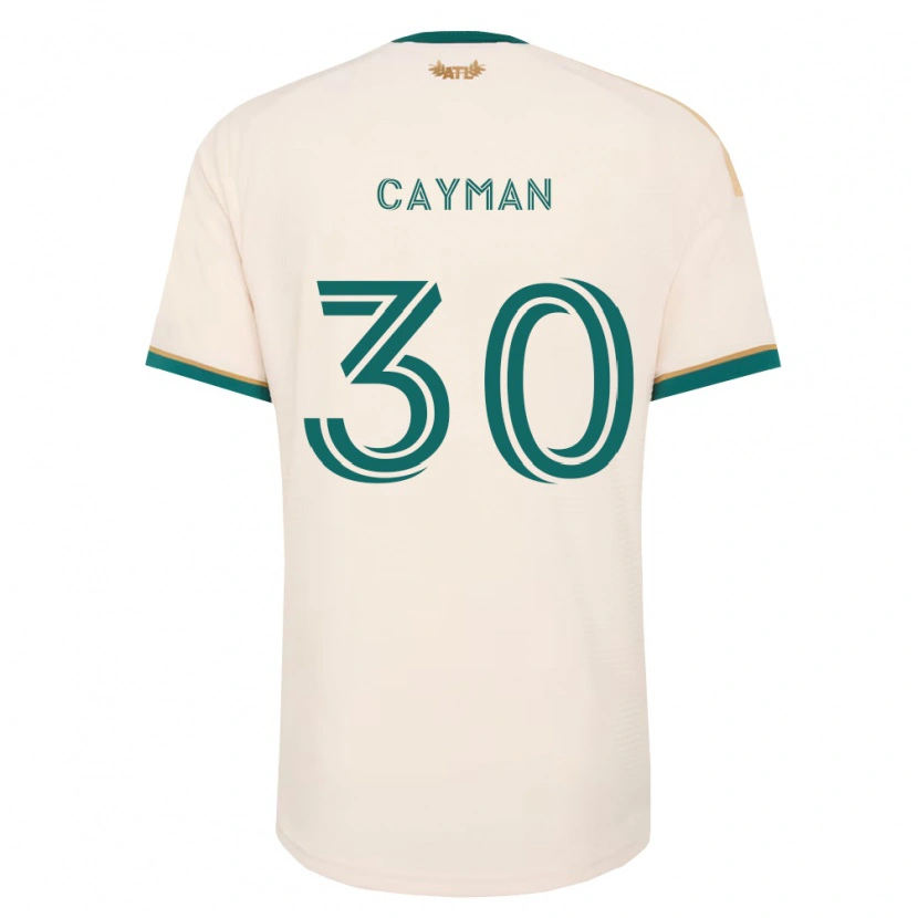 Danxen Mænd Cayman Togashi #30 Champagnegul Grøn Udebane Spillertrøjer 2026/27 Trøje T-Shirt