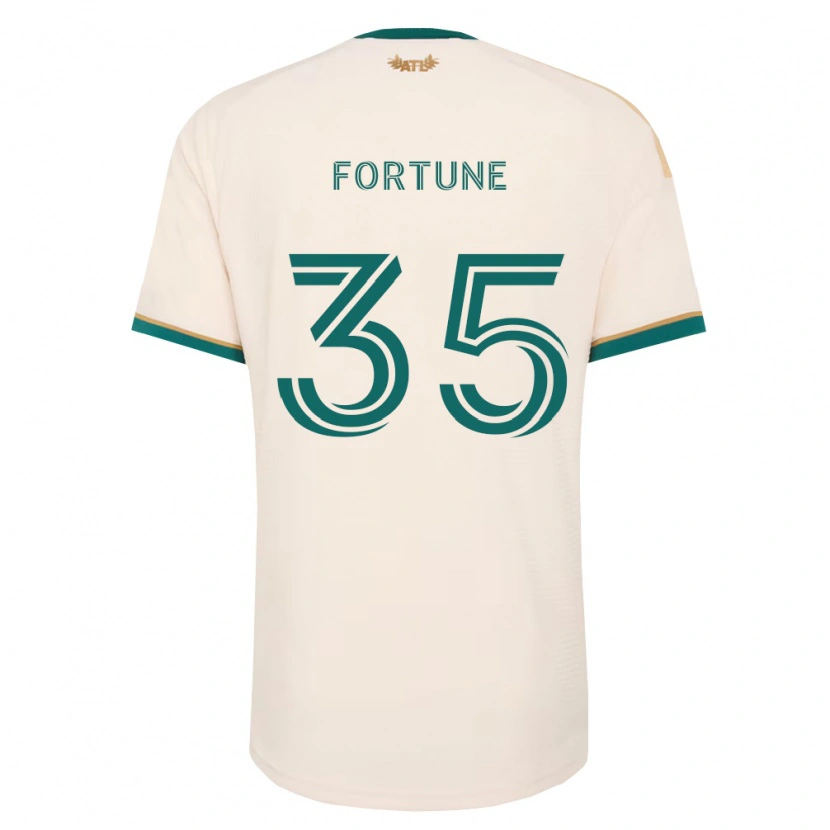 Danxen Mænd Ajani Fortune #35 Champagnegul Grøn Udebane Spillertrøjer 2026/27 Trøje T-Shirt