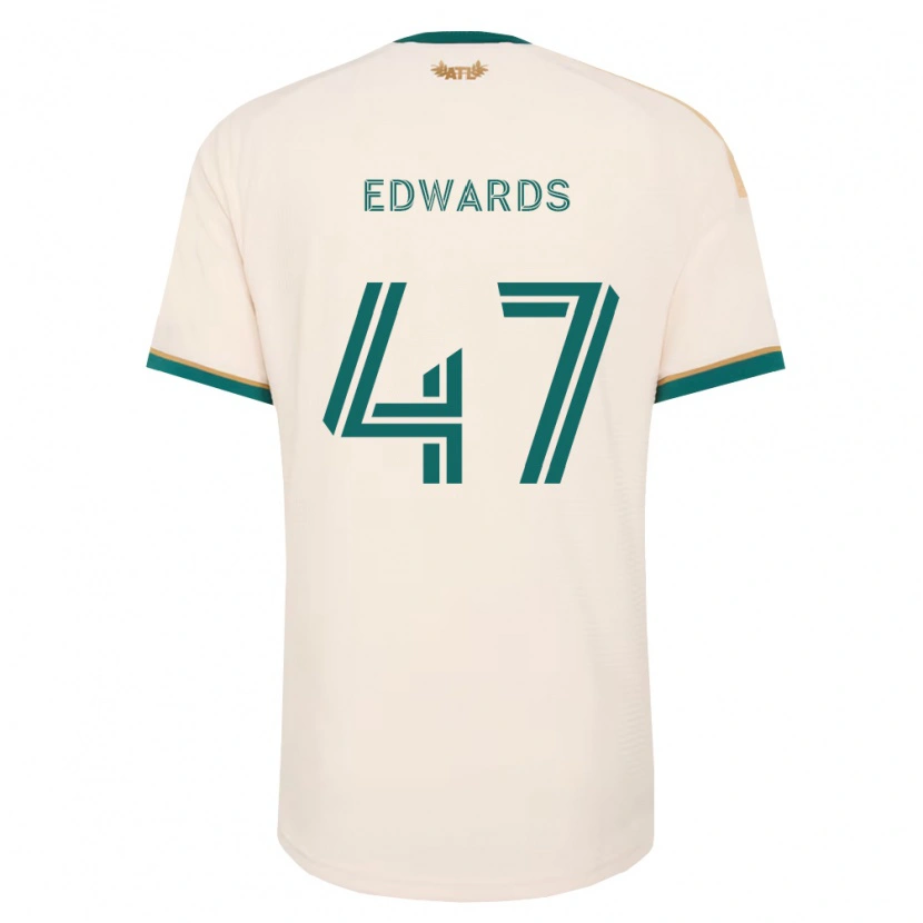 Danxen Mænd Matthew Edwards #47 Champagnegul Grøn Udebane Spillertrøjer 2026/27 Trøje T-Shirt