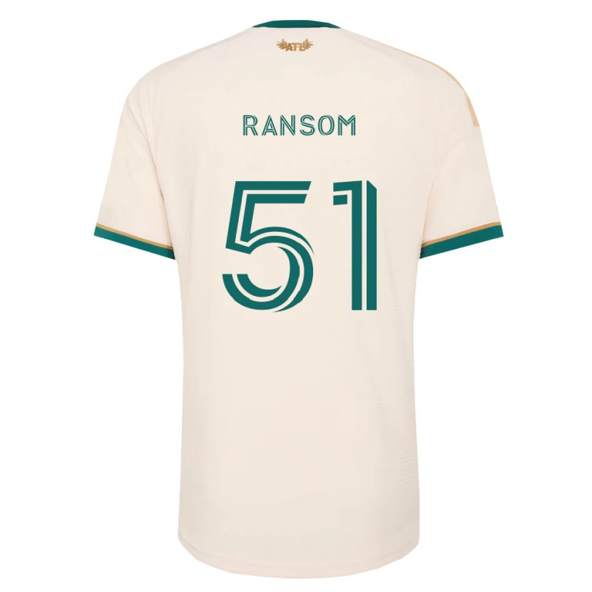 Danxen Mænd Jonathan Ransom #51 Champagnegul Grøn Udebane Spillertrøjer 2026/27 Trøje T-Shirt
