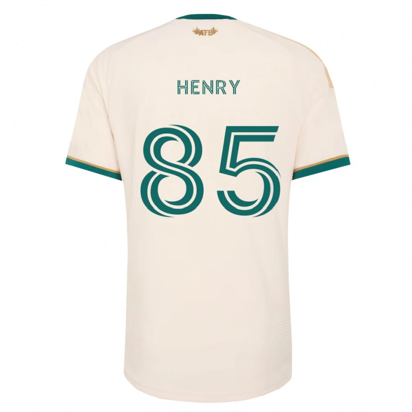 Danxen Mænd Amir Henry #85 Champagnegul Grøn Udebane Spillertrøjer 2026/27 Trøje T-Shirt