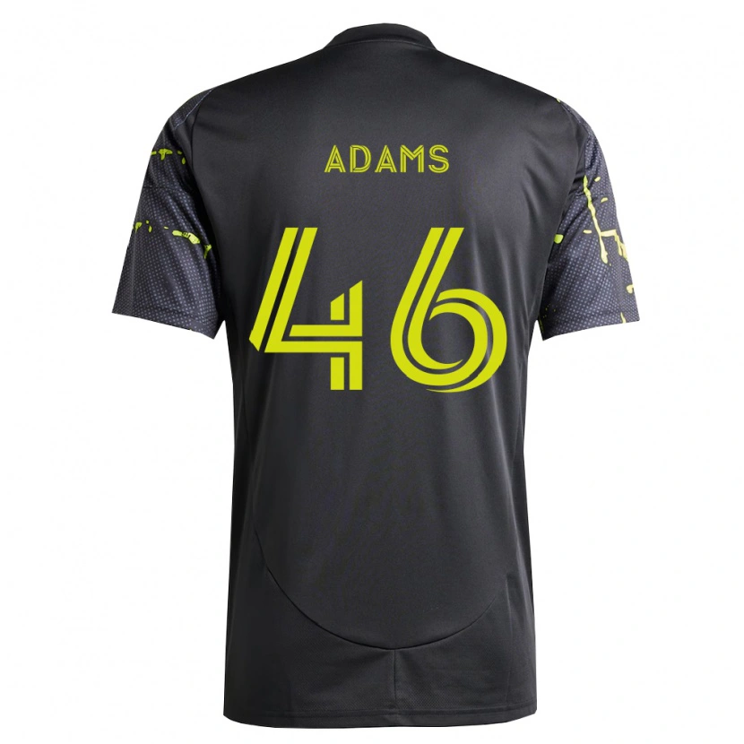 Danxen Mænd Chase Adams #46 Fluorescerende Gul Sort Udebane Spillertrøjer 2026/27 Trøje T-Shirt