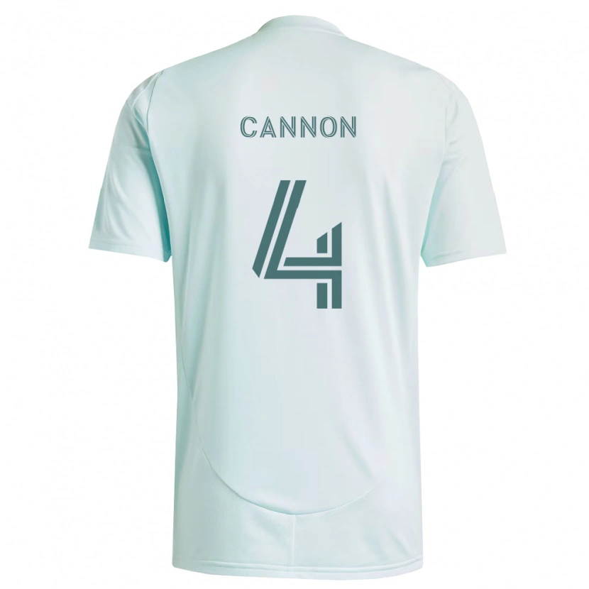 Danxen Mænd Reggie Cannon #4 Hvid Lysegrøn Udebane Spillertrøjer 2026/27 Trøje T-Shirt