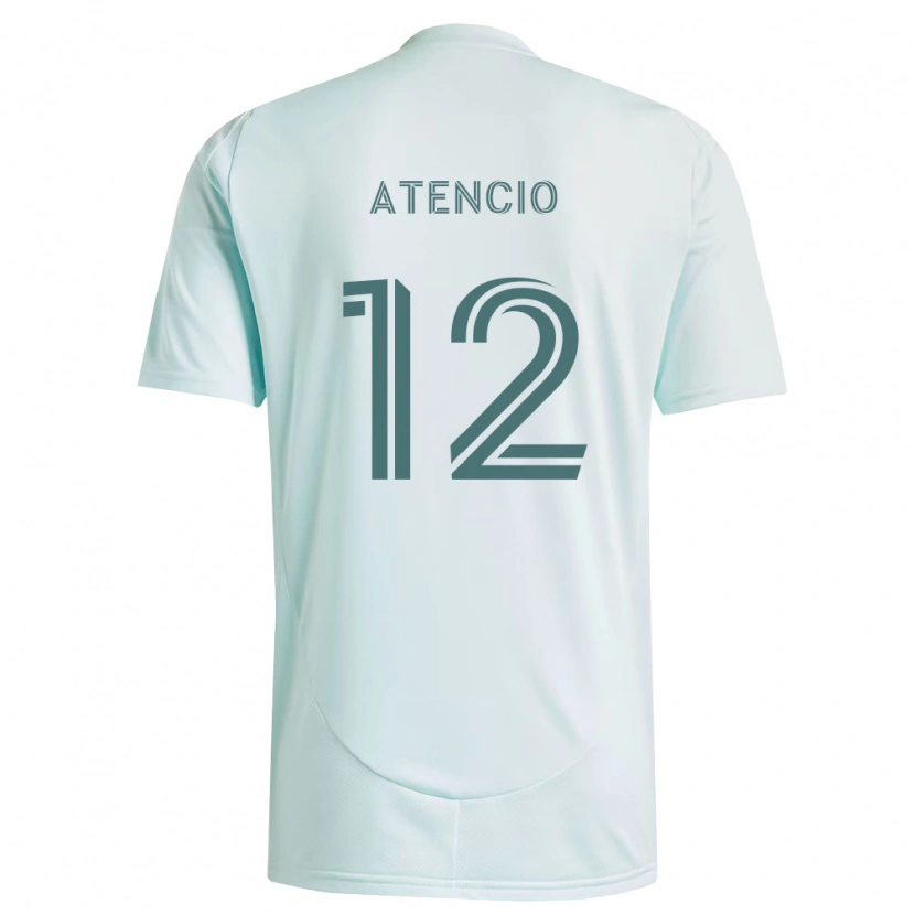 Danxen Mænd Josh Atencio #12 Hvid Lysegrøn Udebane Spillertrøjer 2026/27 Trøje T-Shirt