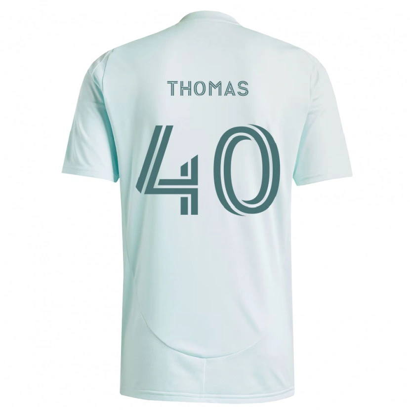 Danxen Mænd Kai Thomas #40 Hvid Lysegrøn Udebane Spillertrøjer 2026/27 Trøje T-Shirt