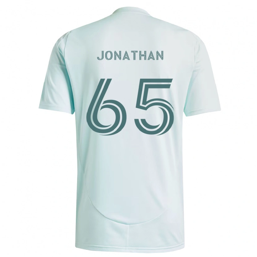 Danxen Mænd Jonathan De La Fuente #65 Hvid Lysegrøn Udebane Spillertrøjer 2026/27 Trøje T-Shirt