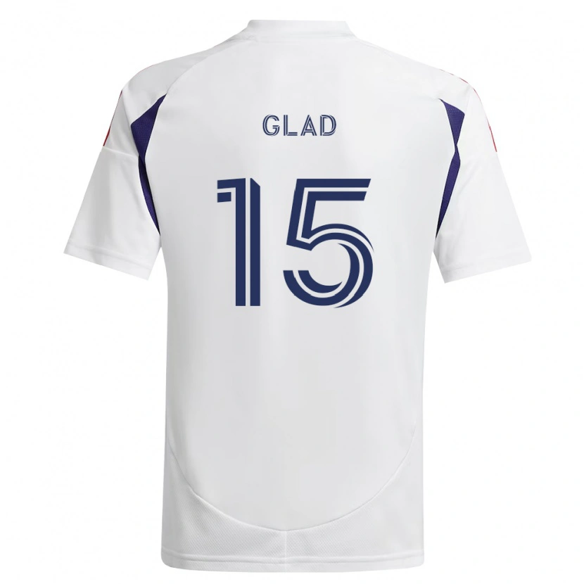 Danxen Mænd Justen Glad #15 Kongelig Blå Rød Brun Udebane Spillertrøjer 2026/27 Trøje T-Shirt