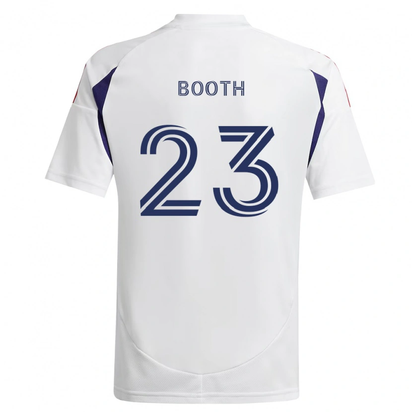Danxen Mænd Zach Booth #23 Kongelig Blå Rød Brun Udebane Spillertrøjer 2026/27 Trøje T-Shirt