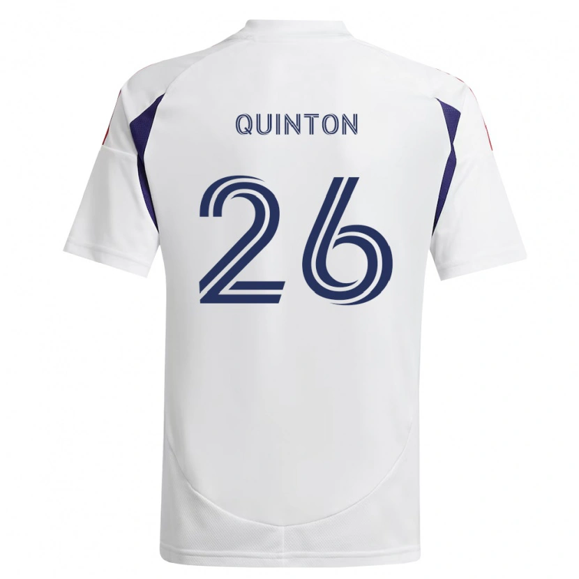 Danxen Mænd Philip Quinton #26 Kongelig Blå Rød Brun Udebane Spillertrøjer 2026/27 Trøje T-Shirt