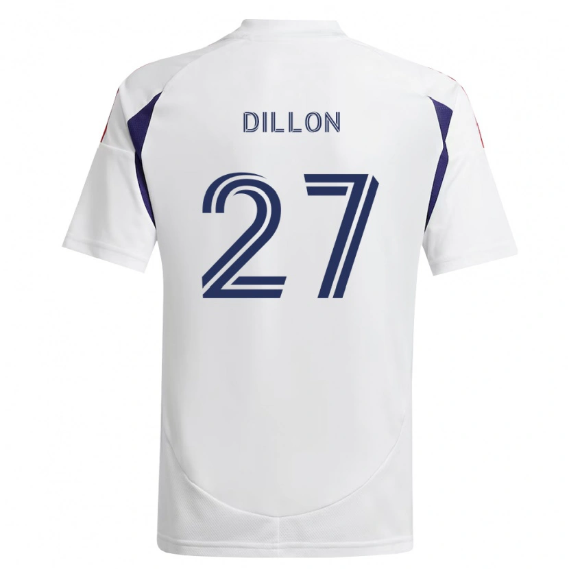 Danxen Mænd Griffin Dillon #27 Kongelig Blå Rød Brun Udebane Spillertrøjer 2026/27 Trøje T-Shirt