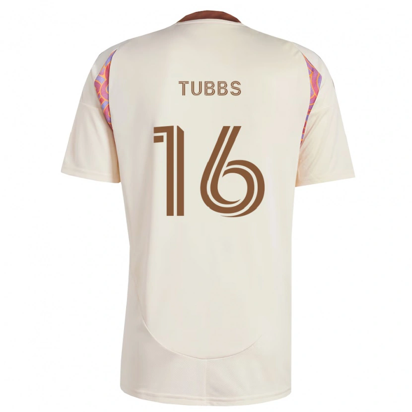 Danxen Mænd Garrison Tubbs #16 Råhvid Pink Udebane Spillertrøjer 2026/27 Trøje T-Shirt