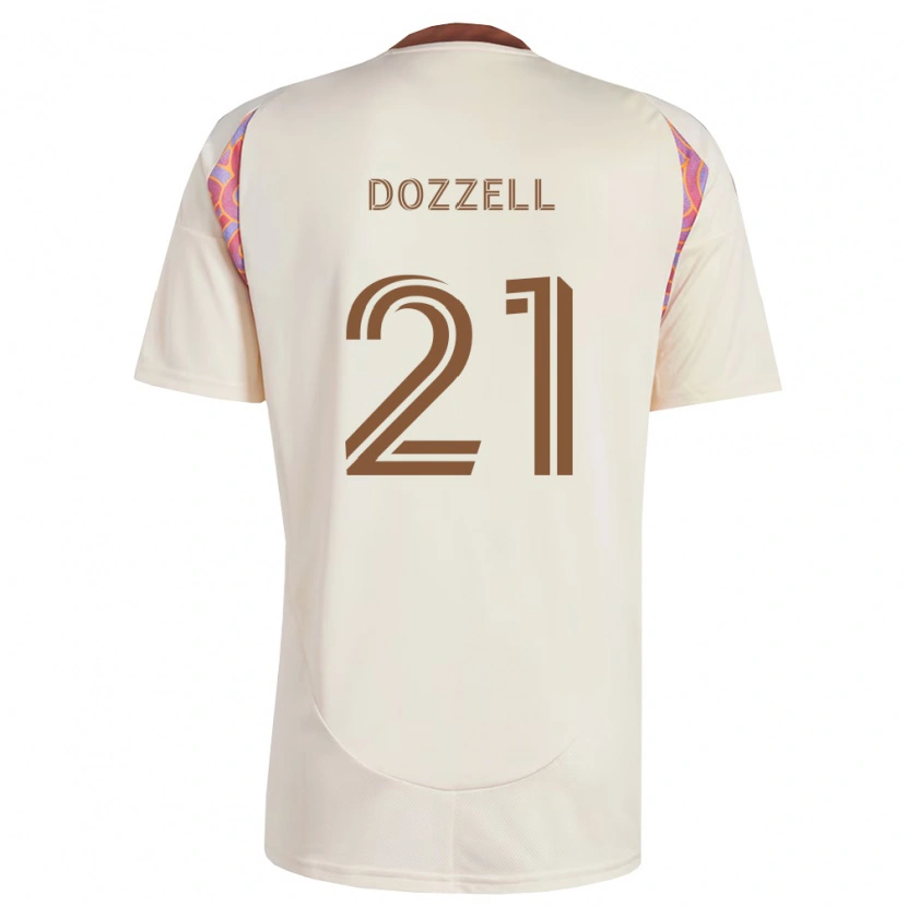 Danxen Mænd Andre Dozzell #21 Råhvid Pink Udebane Spillertrøjer 2026/27 Trøje T-Shirt
