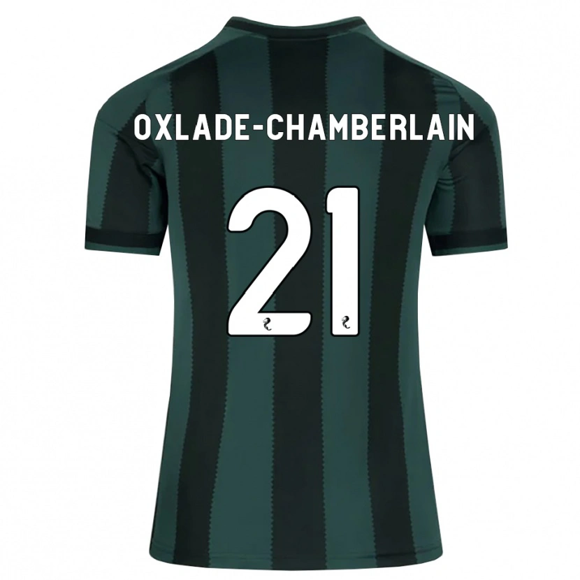 Danxen Mænd Alex Oxlade-Chamberlain #21 Mørk Skifergrå Sort Udebane Spillertrøjer 2026/27 Trøje T-Shirt