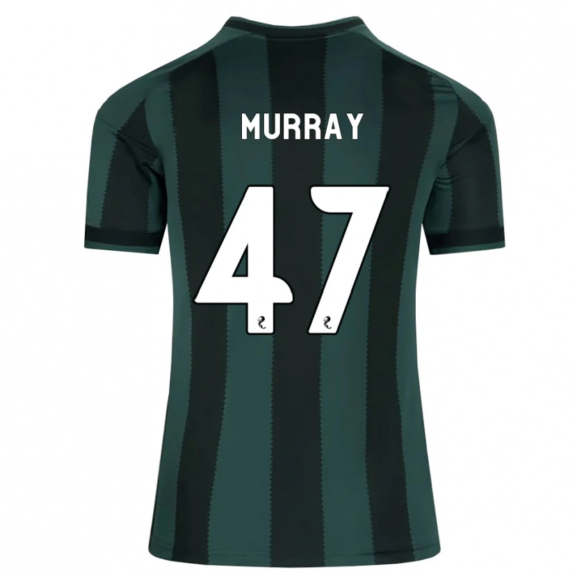 Danxen Mænd Dane Murray #47 Mørk Skifergrå Sort Udebane Spillertrøjer 2026/27 Trøje T-Shirt