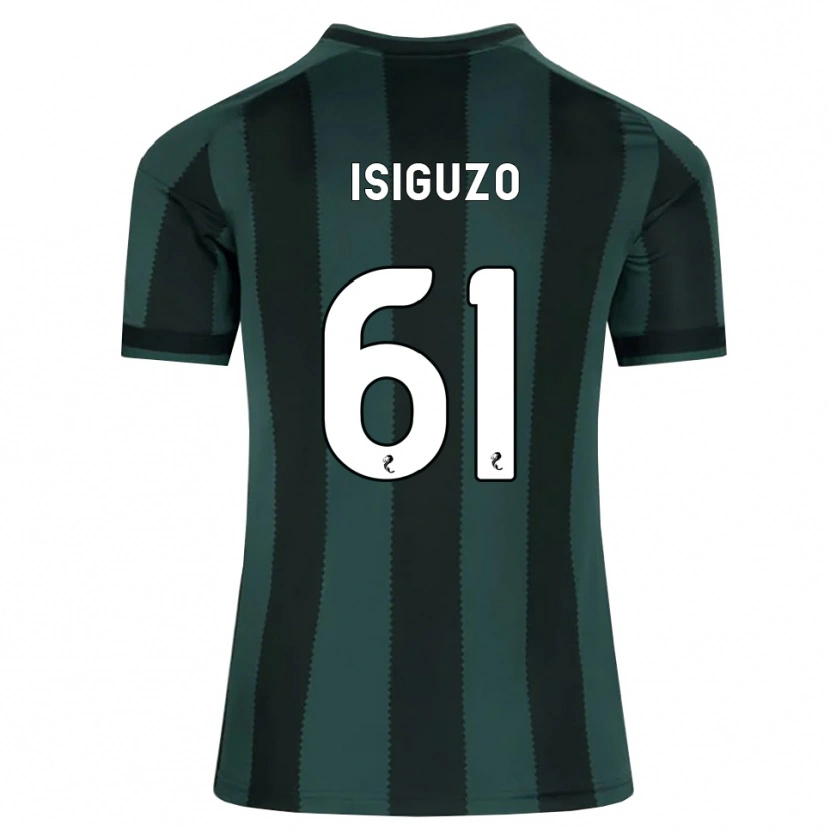 Danxen Mænd Samuel Isiguzo #61 Mørk Skifergrå Sort Udebane Spillertrøjer 2026/27 Trøje T-Shirt