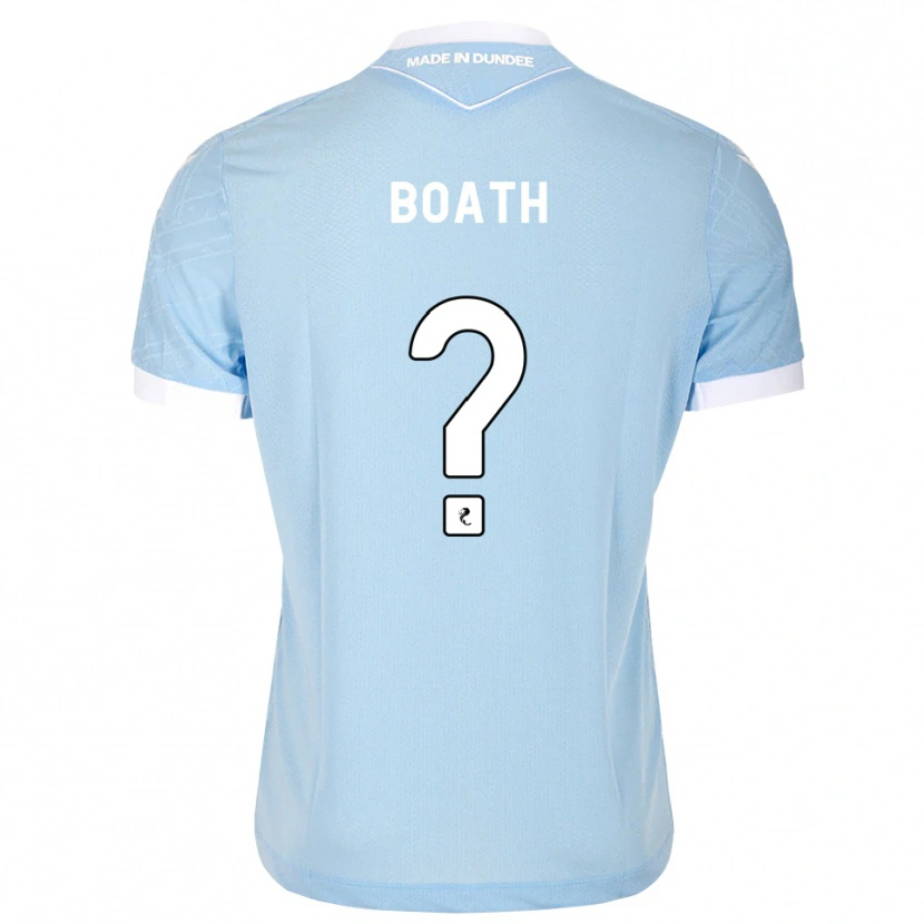 Danxen Mænd Leo Boath #0 Lys Himmelblå Hvid Udebane Spillertrøjer 2026/27 Trøje T-Shirt