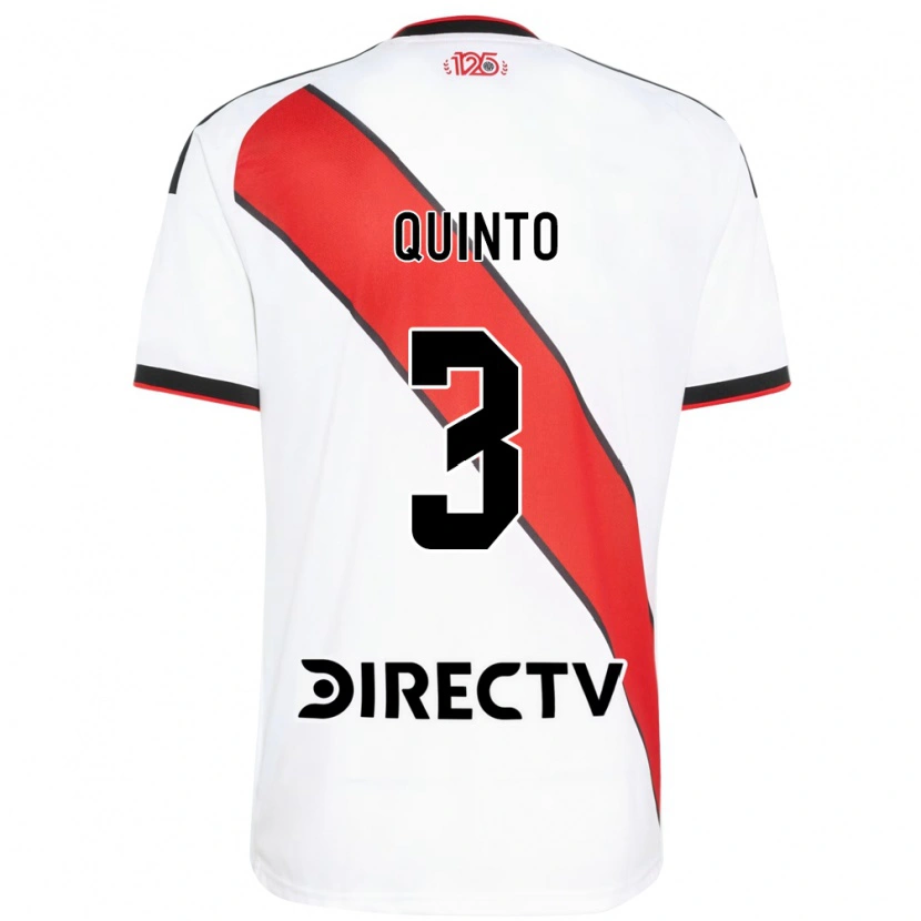 Danxen Kvinder Eyder Quinto #3 Rød Hvid Sort Hjemmebane Spillertrøjer 2026/27 Trøje T-Shirt