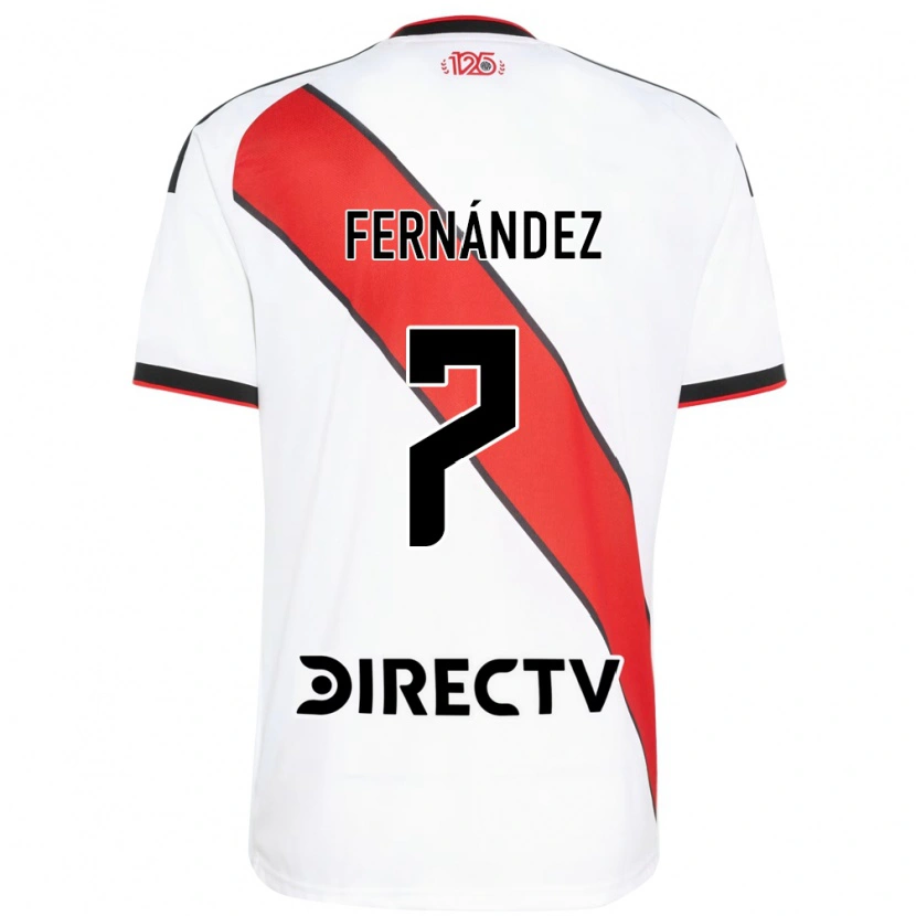 Danxen Kvinder Román Fernández #7 Rød Hvid Sort Hjemmebane Spillertrøjer 2026/27 Trøje T-Shirt