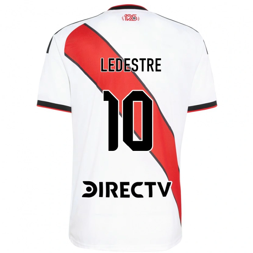Danxen Kvinder Gianfranco Ledestre #10 Rød Hvid Sort Hjemmebane Spillertrøjer 2026/27 Trøje T-Shirt