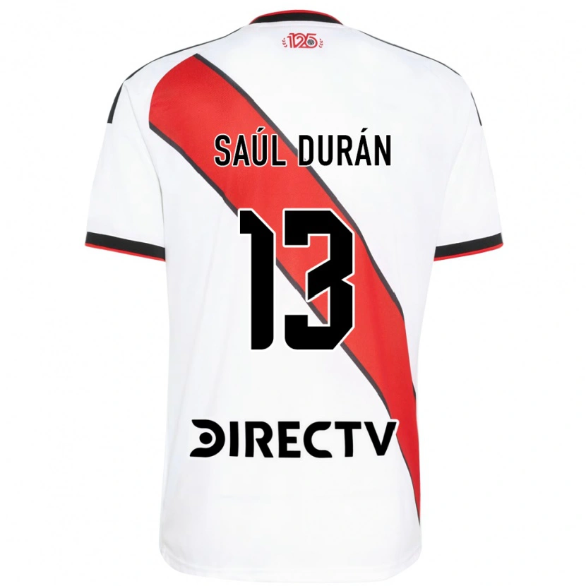 Danxen Kvinder Saúl Durán #13 Rød Hvid Sort Hjemmebane Spillertrøjer 2026/27 Trøje T-Shirt