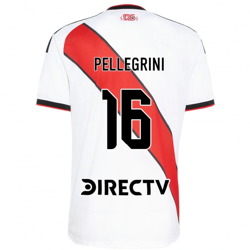 Danxen Kvinder Thiago Pellegrini #16 Rød Hvid Sort Hjemmebane Spillertrøjer 2026/27 Trøje T-Shirt