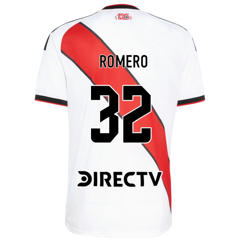 Danxen Kvinder Julieta Romero #32 Rød Hvid Sort Hjemmebane Spillertrøjer 2026/27 Trøje T-Shirt