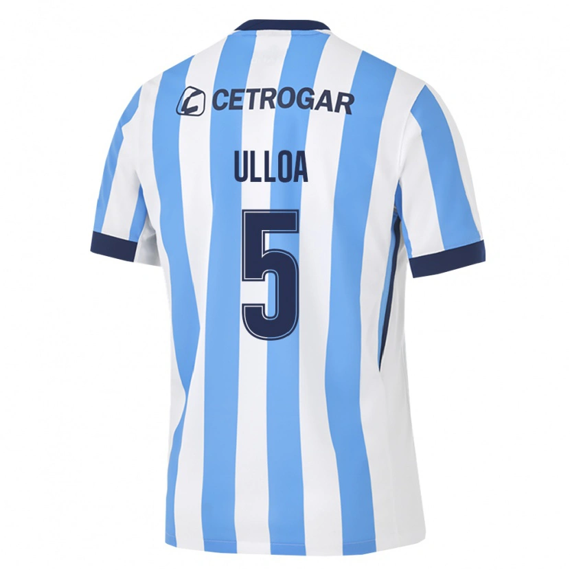 Danxen Kvinder Camila Ulloa #5 Lyseblå Hvid Sort Hjemmebane Spillertrøjer 2026/27 Trøje T-Shirt