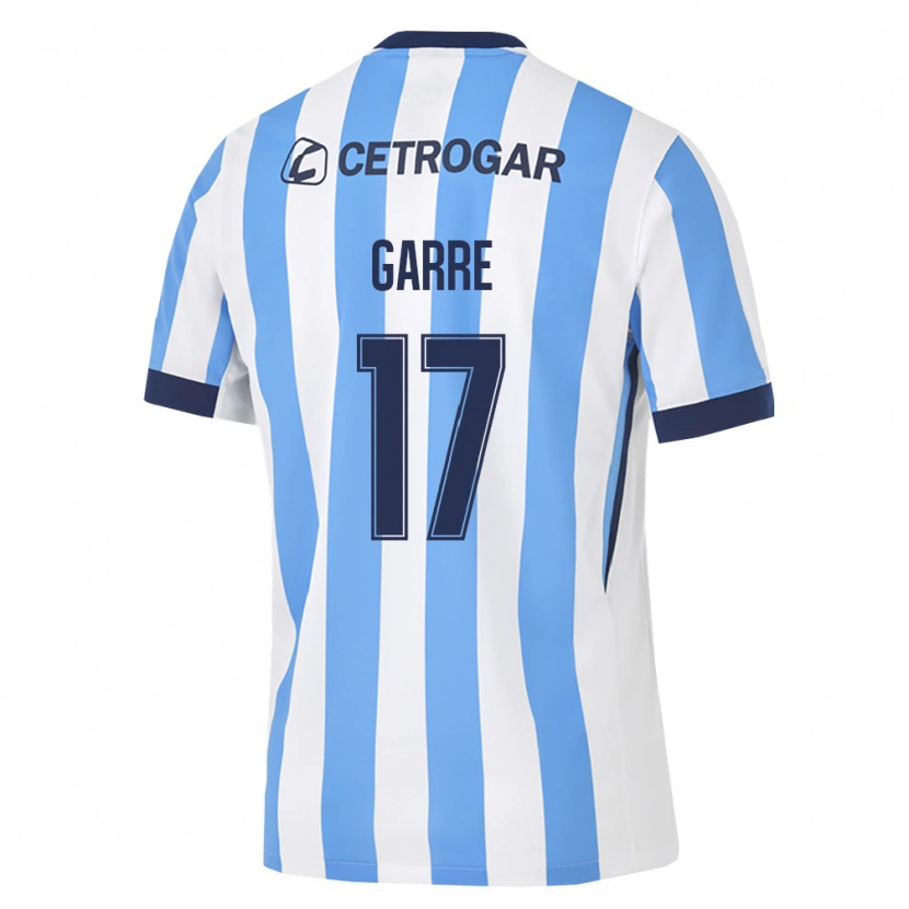 Danxen Kvinder Benjamin Garre #17 Lyseblå Hvid Sort Hjemmebane Spillertrøjer 2026/27 Trøje T-Shirt