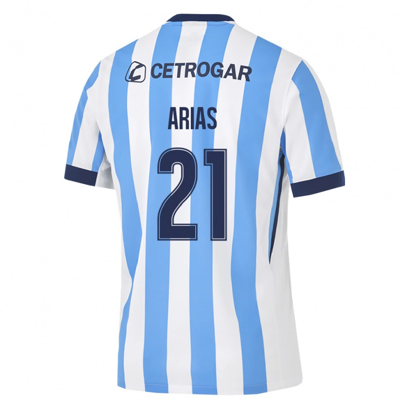 Danxen Kvinder Gabriel Arias #21 Lyseblå Hvid Sort Hjemmebane Spillertrøjer 2026/27 Trøje T-Shirt