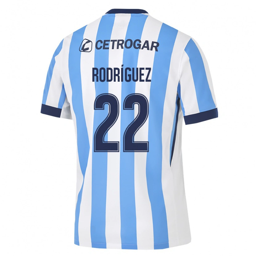 Danxen Kvinder Serena Rodríguez #22 Lyseblå Hvid Sort Hjemmebane Spillertrøjer 2026/27 Trøje T-Shirt