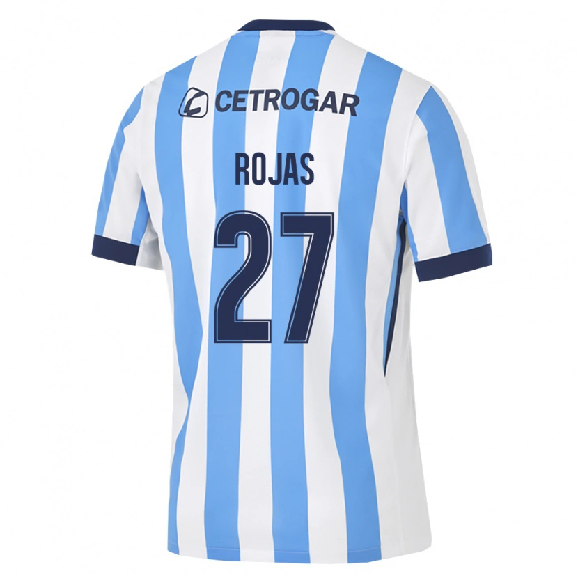 Danxen Kvinder Gabriel Rojas #27 Lyseblå Hvid Sort Hjemmebane Spillertrøjer 2026/27 Trøje T-Shirt