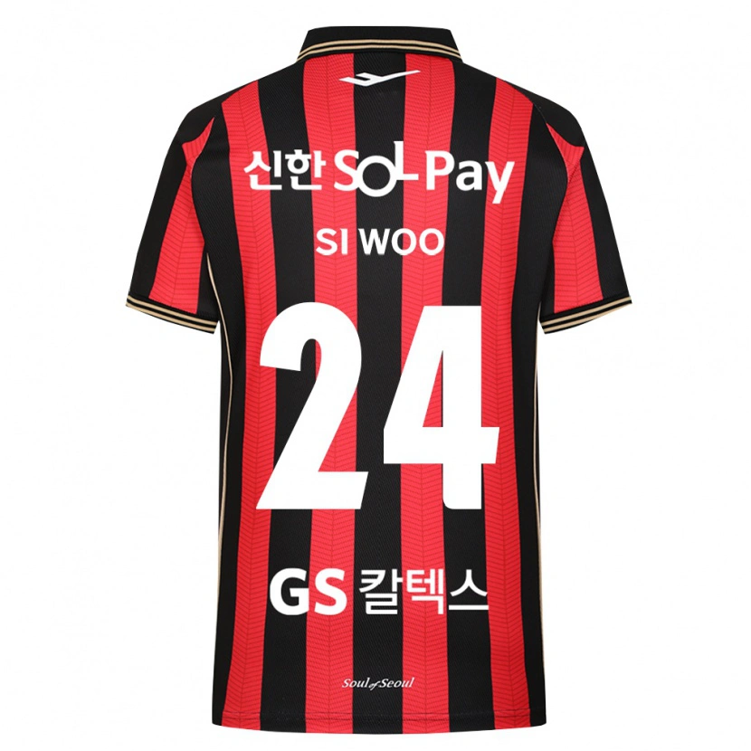Danxen Kvinder Si-Woo Kang #24 Rød Hvid Sort Hjemmebane Spillertrøjer 2026/27 Trøje T-Shirt