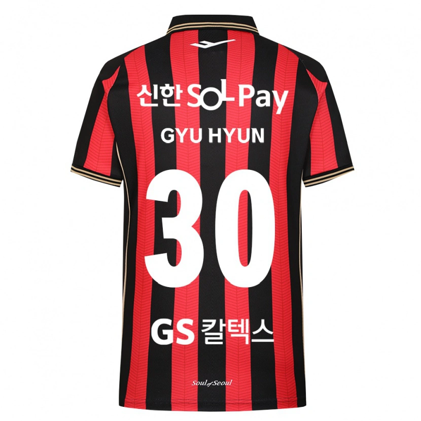 Danxen Kvinder Gyu-Hyun Uhm #30 Rød Hvid Sort Hjemmebane Spillertrøjer 2026/27 Trøje T-Shirt