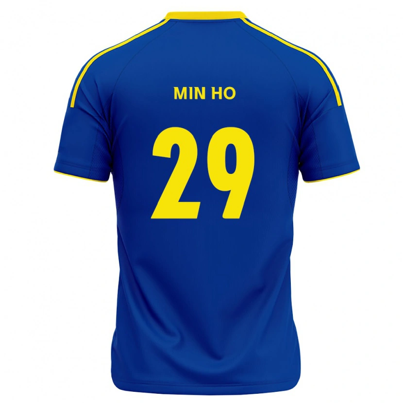 Danxen Kvinder Min-Ho Yeo #29 Kongelig Blå Gul Hjemmebane Spillertrøjer 2026/27 Trøje T-Shirt