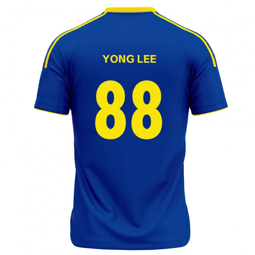 Danxen Kvinder Yong Lee #88 Kongelig Blå Gul Hjemmebane Spillertrøjer 2026/27 Trøje T-Shirt