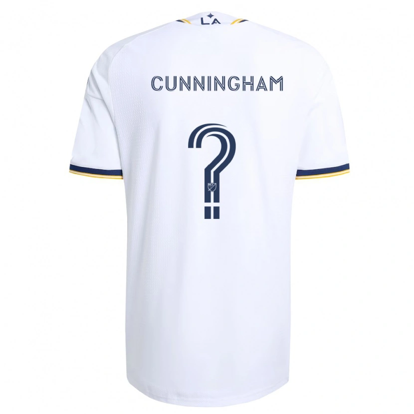 Danxen Kvinder Joaquin Cunningham #0 Blå Gul Og Hvid Hjemmebane Spillertrøjer 2026/27 Trøje T-Shirt