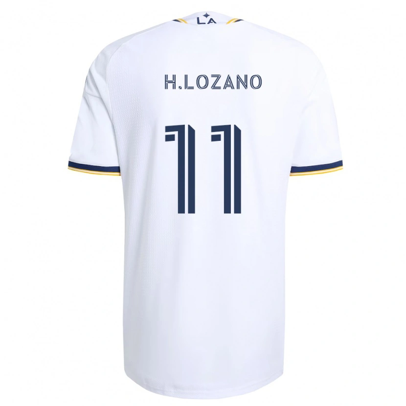 Danxen Kvinder Hirving Lozano #11 Blå Gul Og Hvid Hjemmebane Spillertrøjer 2026/27 Trøje T-Shirt