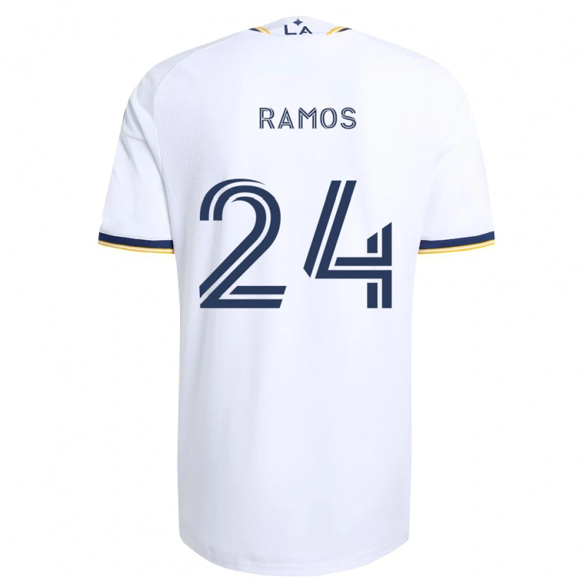 Danxen Kvinder Rubén Ramos #24 Blå Gul Og Hvid Hjemmebane Spillertrøjer 2026/27 Trøje T-Shirt